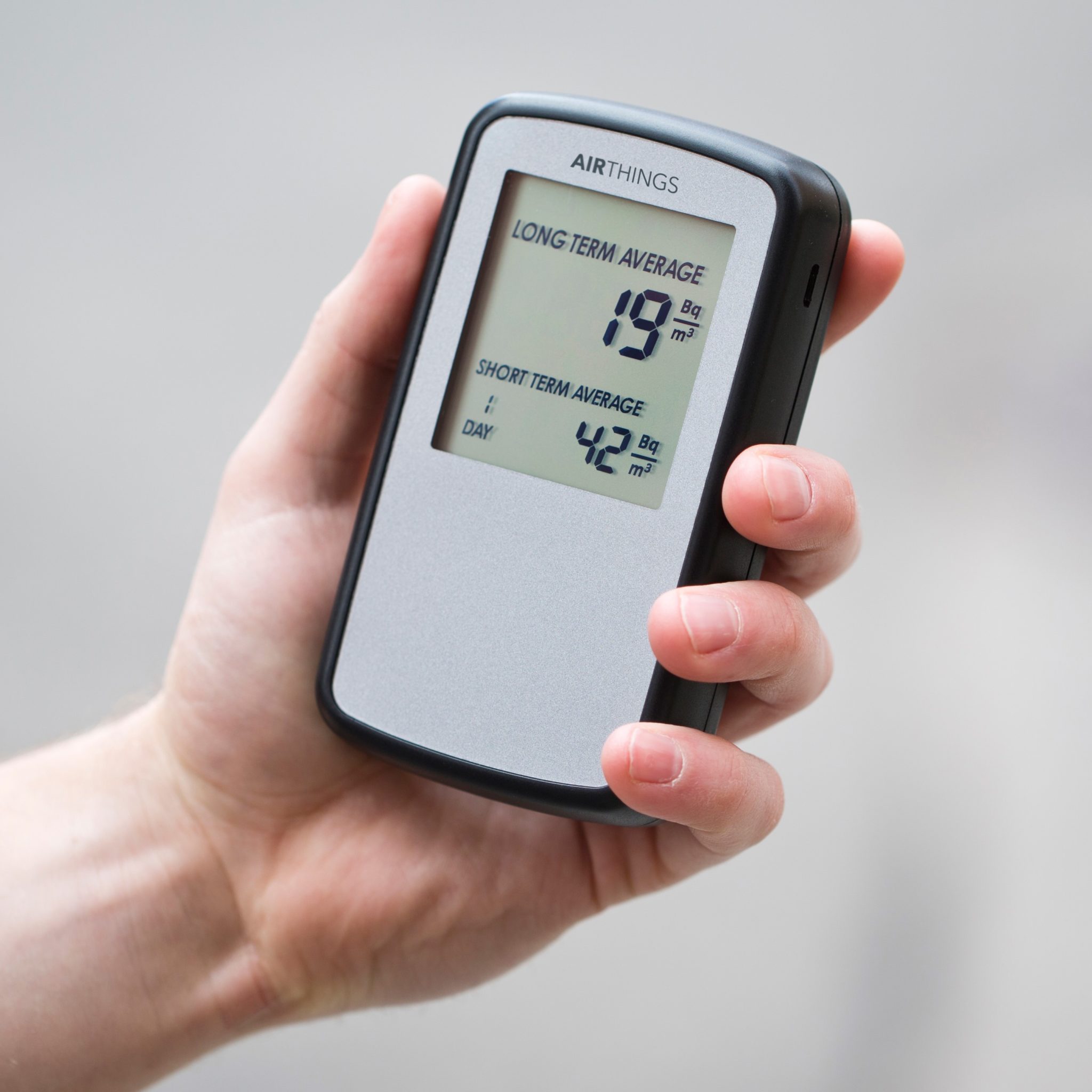 2022 rilevatore di Gas Radon domestico leggero misuratore di Radon digitale  portatile ricaricabile facile da usare USA germania giappone